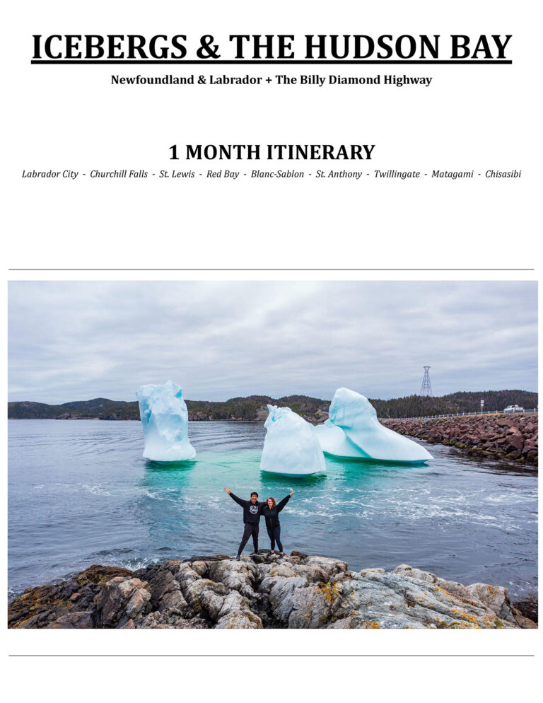 Icebergs & Hudson Bay Road Trip (1 Month Itinerary)_Page_01 copy